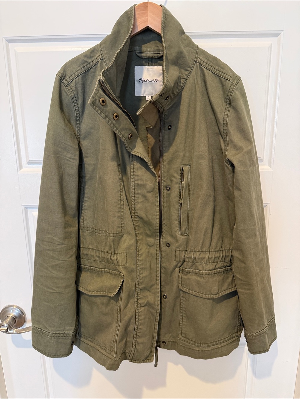 Madewell Olive Green Utility Field Jacket EUC